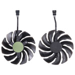 Ventola di raffreddamento della scheda grafica del computer da 1 paio da 88 mm a 4 pin per Gigabyte GeForce GTX1060 1070 GTX1050ti GTX960 RX570 RX470
