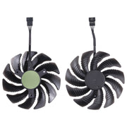 Ventola di raffreddamento della scheda grafica del computer da 1 paio da 88 mm a 4 pin per Gigabyte GeForce GTX1060 1070 GTX1050ti GTX960 RX570 RX470