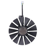 T129215SM Ventola di raffreddamento VGA per computer da 95 mm per Asus Strix RX470 O4G Gaming 4 pin 13 pale