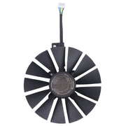 T129215SM Ventola di raffreddamento VGA per computer da 95 mm per Asus Strix RX470 O4G Gaming 4 pin 13 pale
