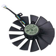 T129215SM Ventola di raffreddamento VGA per computer da 95 mm per Asus Strix RX470 O4G Gaming 4 pin 13 pale