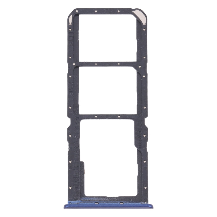 For OPPO Realme C17 RMX2101 SIM Card Tray + SIM Card Tray + Micro SD Card Tray, For OPPO Realme C17