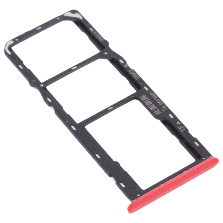 For OPPO Realme C12 RMX2189 SIM Card Tray + SIM Card Tray + Micro SD Card Tray, For OPPO Realme C12