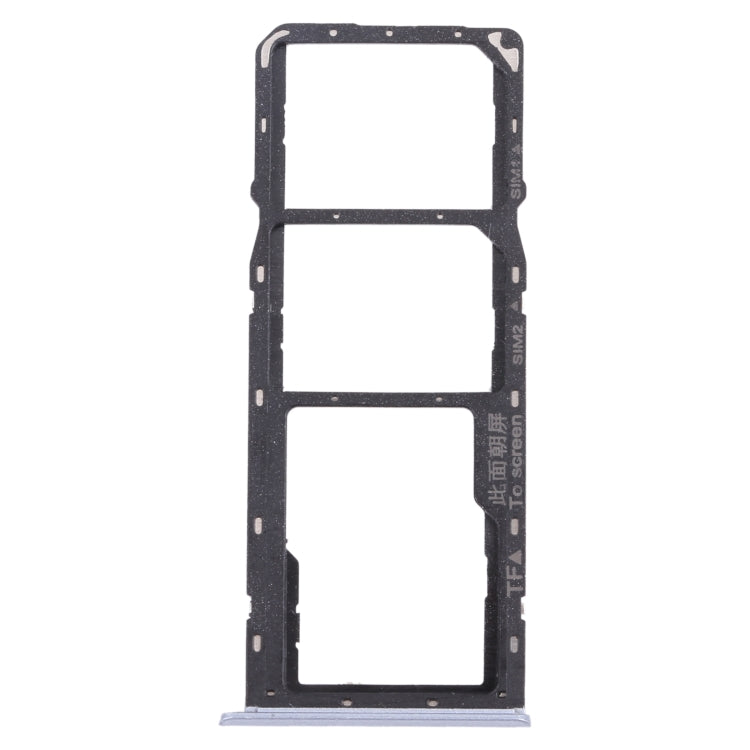 For OPPO Realme C12 RMX2189 SIM Card Tray + SIM Card Tray + Micro SD Card Tray, For OPPO Realme C12