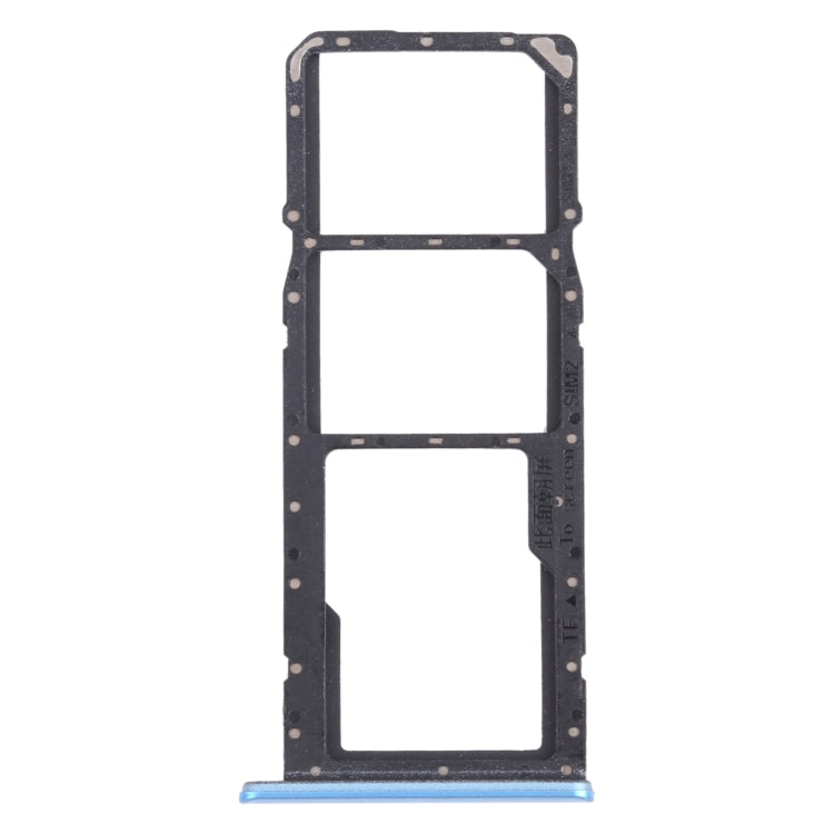 For OPPO Realme C21 / Realme C21Y RMX3201,RMX3261 SIM Card Tray + SIM Card Tray + Micro SD Card Tray, For OPPO Realme C21