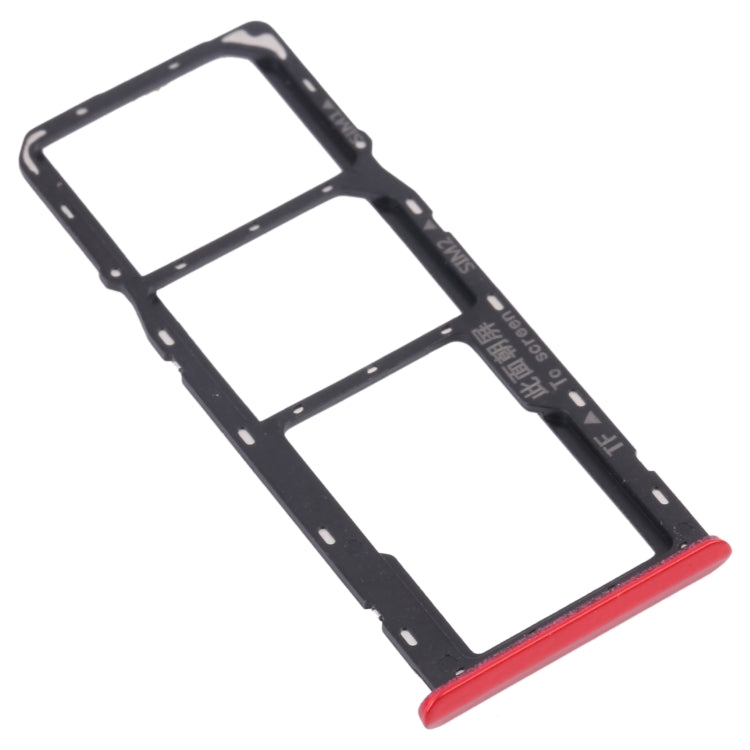 For OPPO Realme C3 RMX2027, RMX2020, RMX2021 SIM Card Tray + SIM Card Tray + Micro SD Card Tray, For OPPO Realme C3