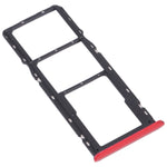 For OPPO Realme C3 RMX2027, RMX2020, RMX2021 SIM Card Tray + SIM Card Tray + Micro SD Card Tray, For OPPO Realme C3