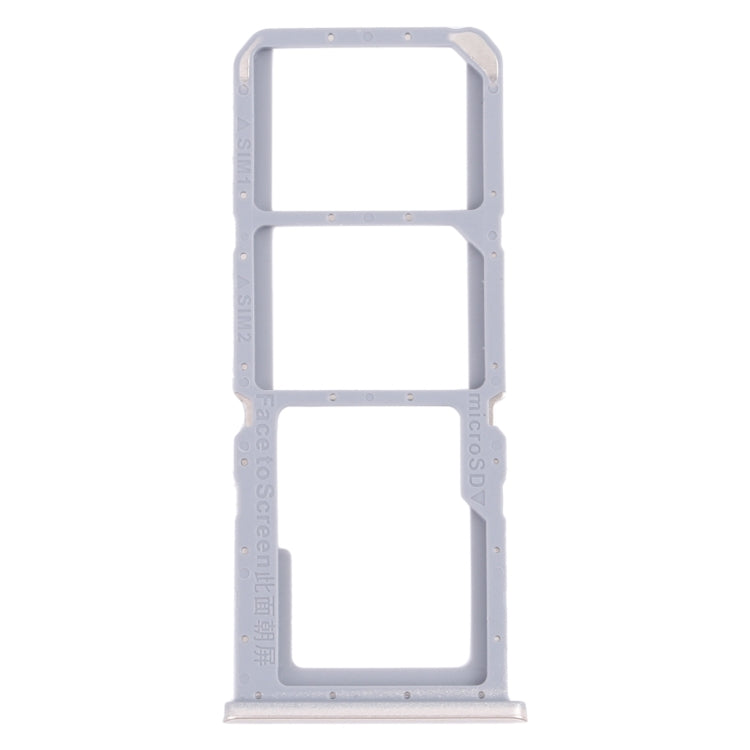 For OPPO A54 CPH2239 / A55 4G SIM Card Tray + SIM Card Tray + Micro SD Card Tray, For OPPO A54 / A55 4G