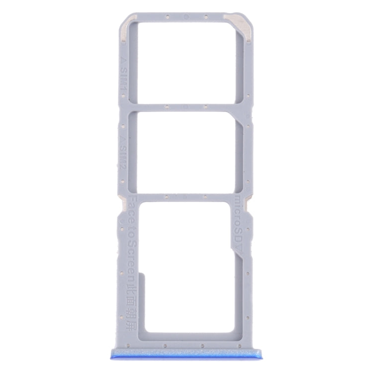 For OPPO A54 CPH2239 / A55 4G SIM Card Tray + SIM Card Tray + Micro SD Card Tray, For OPPO A54 / A55 4G