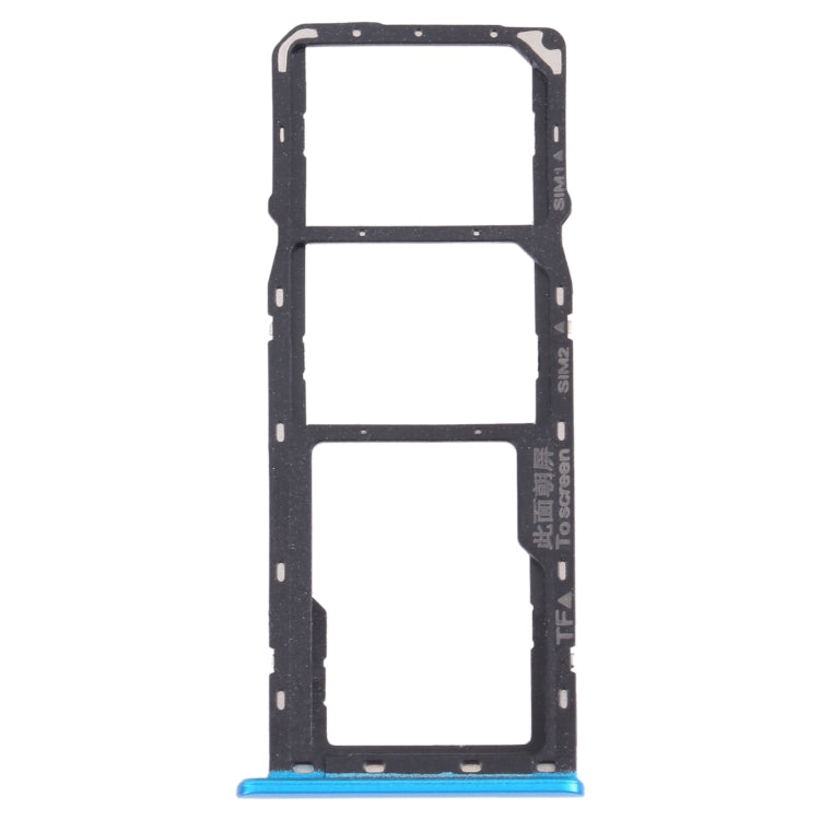 For OPPO A12 CPH2083, CPH2077 SIM Card Tray + SIM Card Tray + Micro SD Card Tray, For OPPO A12