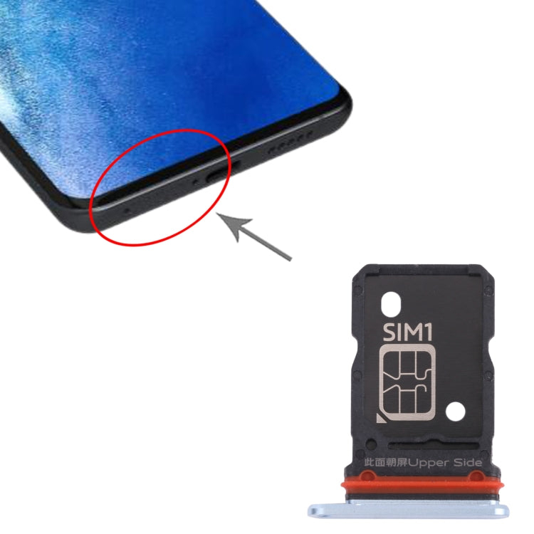 For vivo X60 Pro / X60 V2045 V2046 SIM Card Tray + SIM Card Tray, For Vivo X60 Pro / X60