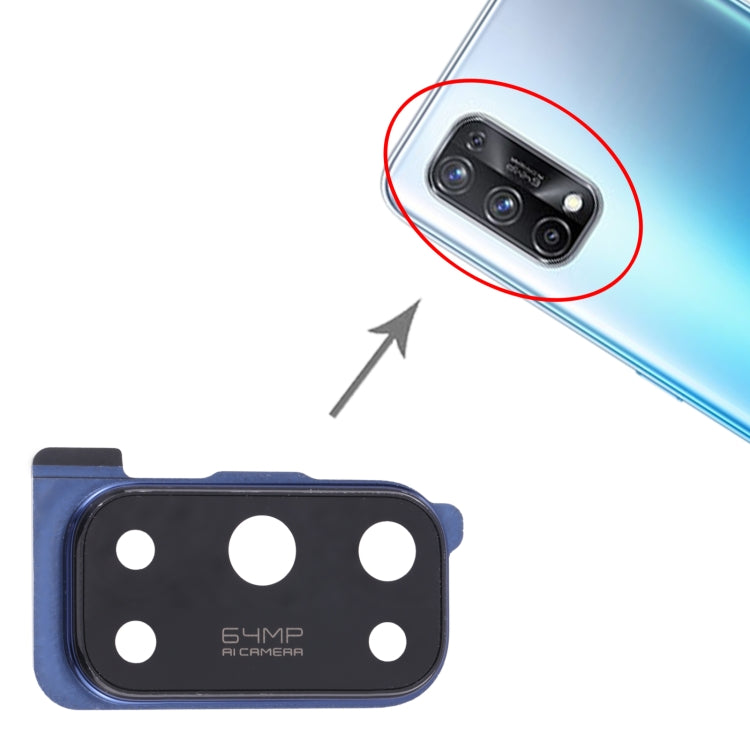 Per il copriobiettivo della fotocamera OPPO Realme X7 RMX2176, For OPPO Realme X7(Dark Blue), For OPPO Realme X7