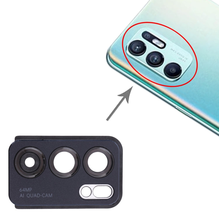 Per OPPO Reno6 5G PEQM00, copriobiettivo fotocamera CPH2251, For OPPO Reno6 5G