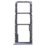 For OPPO Realme C15 RMX2180 SIM Card Tray + SIM Card Tray + Micro SD Card Tray, For OPPO Realme C15