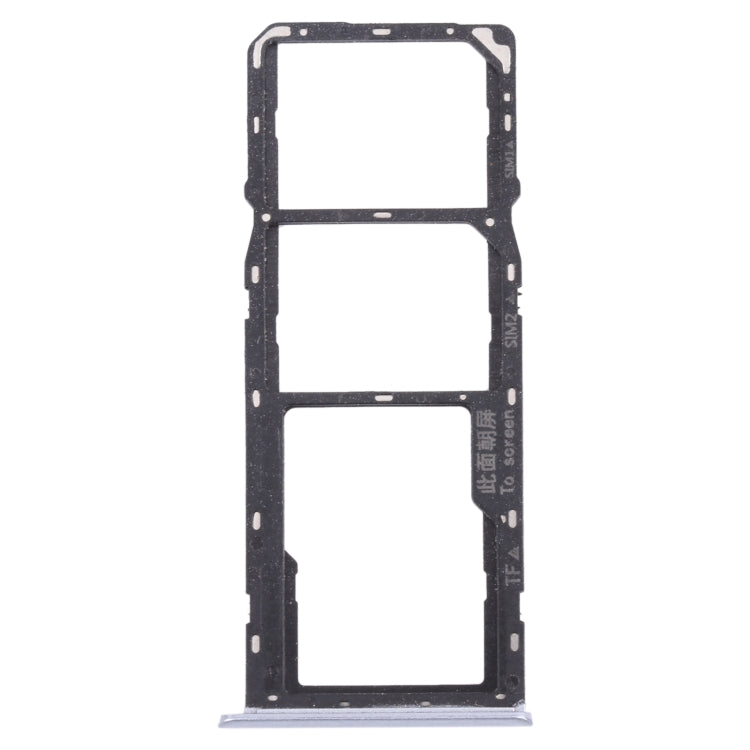 For OPPO Realme C15 RMX2180 SIM Card Tray + SIM Card Tray + Micro SD Card Tray, For OPPO Realme C15