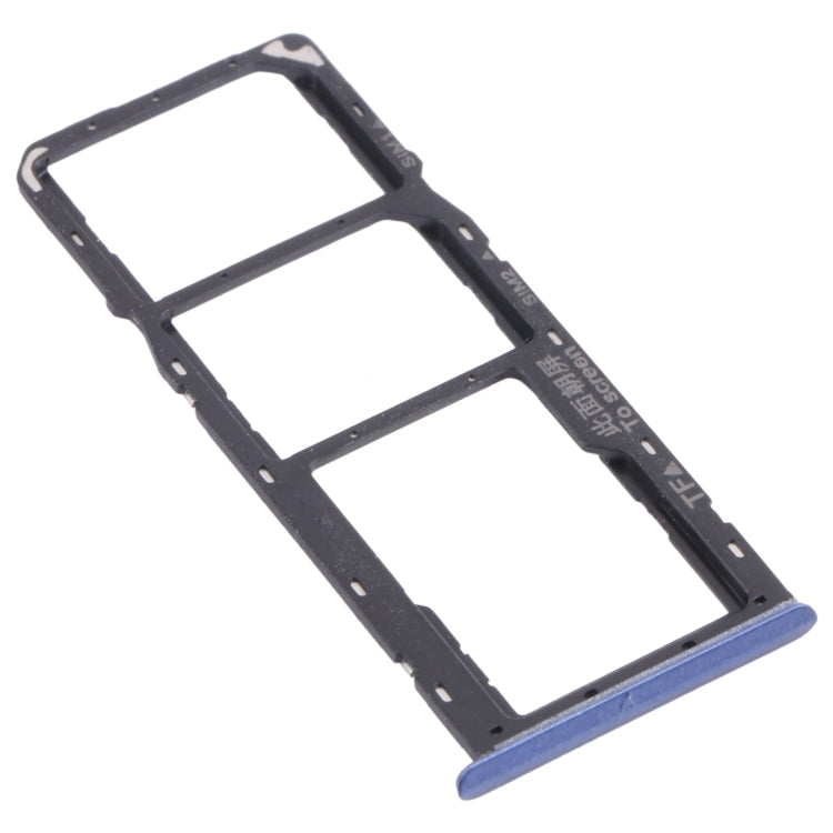 For OPPO Realme 7 (Global) SIM Card Tray + SIM Card Tray + Micro SD Card Tray, For OPPO Realme 7 (Global)