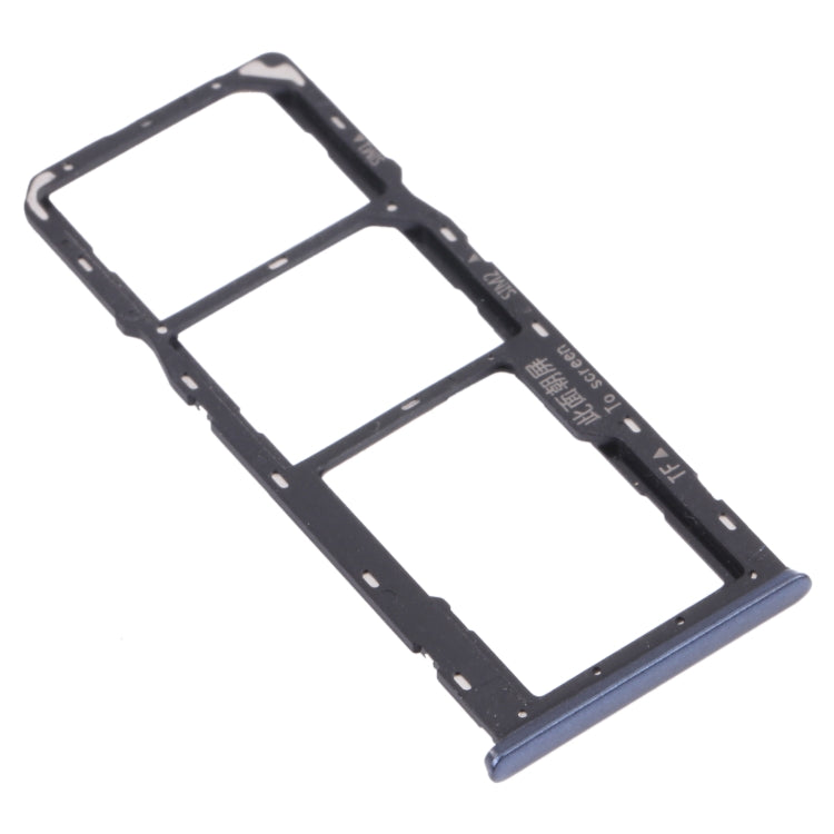 For OPPO A35 CPH2179 SIM Card Tray + SIM Card Tray + Micro SD Card Tray, For OPPO A35