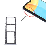 For OPPO A35 CPH2179 SIM Card Tray + SIM Card Tray + Micro SD Card Tray, For OPPO A35