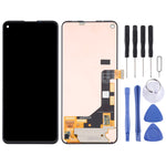 Schermo LCD originale Super AMOLED e digitalizzatore assemblaggio completo per Google Pixel 5a 5G, For Google Pixel 5a 5G (Original)