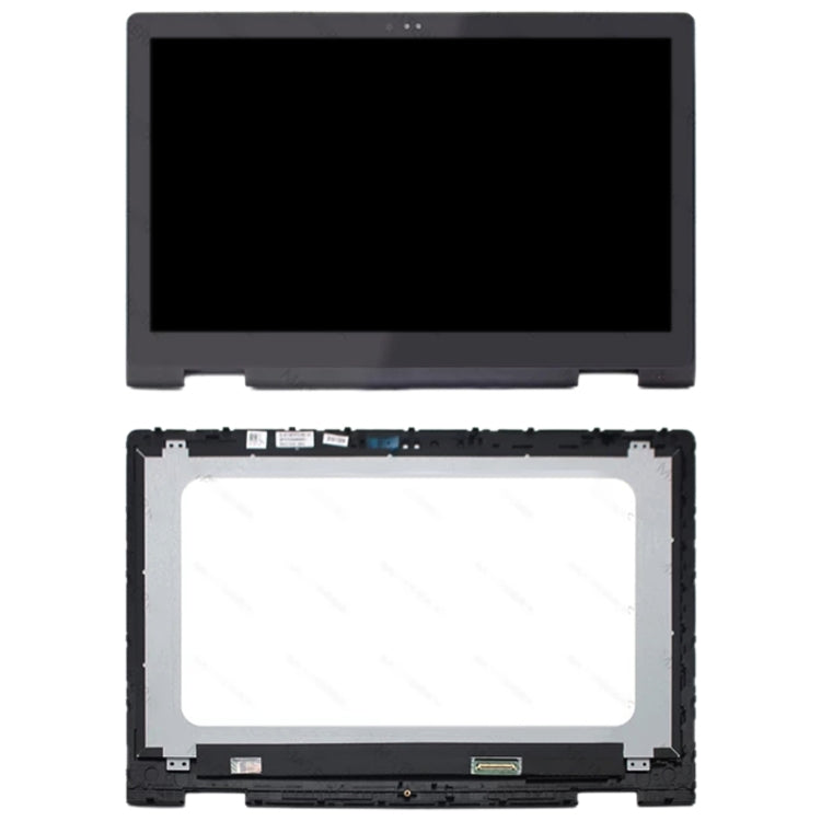 Schermo LCD e digitalizzatore FHD 1920 x 1080 40 pin P58F001 assemblaggio completo con telaio per Dell Inspiron 15 5568 5578, For Dell Inspiron 15 5568 5578