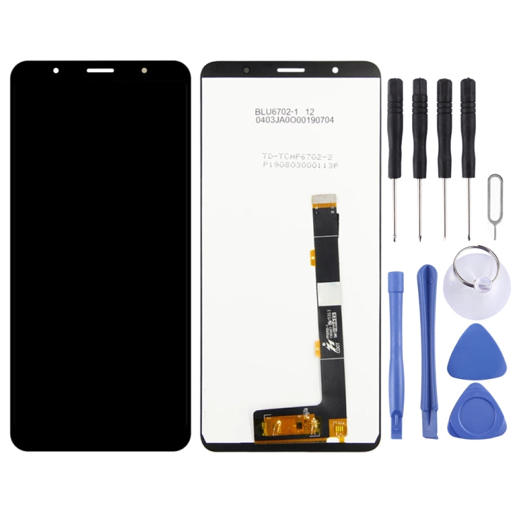 LCD Screen and Digitizer Full Assembly for Alcatel 3C 2019 OT5006, For Alcatel 3C 2019