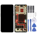 For OnePlus 9 LE2113 LE2111 LE2110 Digitizer Full Assembly with Frame Original LCD Screen, For OnePlus 9, For OnePlus 9(Purple)
