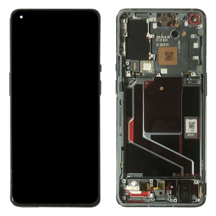 Per OnePlus 9 Pro LE2121 LE2125 LE2123 LE2120 Digitizer Assemblea Completa Con Cornice Schermo LCD Originale, For OnePlus 9 Pro(Green)