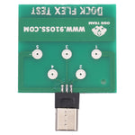 Micro USB Dock Charging Port Flex Test Board, Micro USB