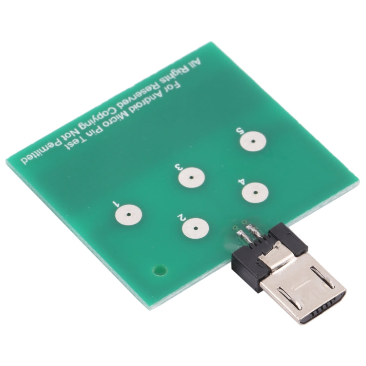 Micro USB Dock Charging Port Flex Test Board, Micro USB