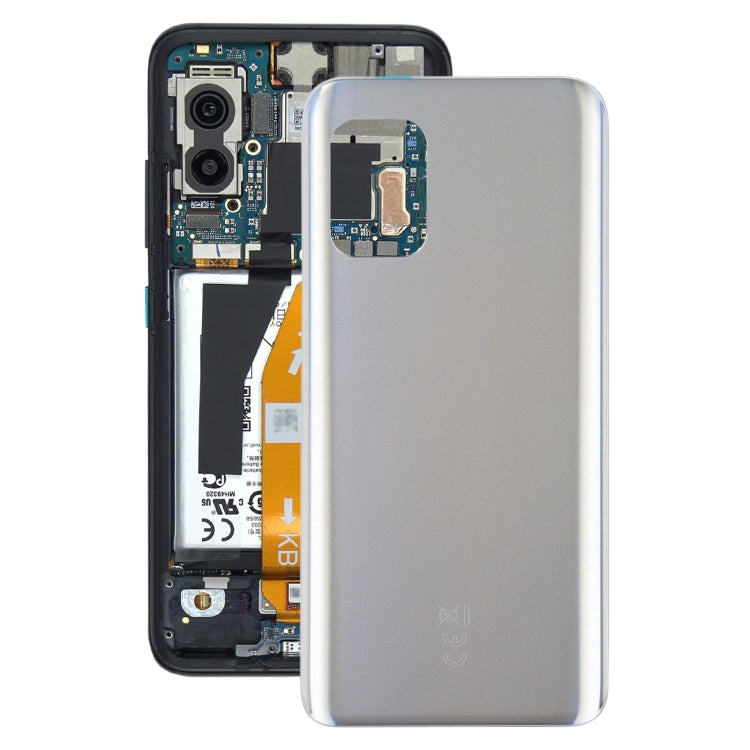 Glass Battery Back Cover with Sticker for Asus Zenfone 8 ZS590KS, For Asus Zenfone 8, For Asus Zenfone 8 ZS590KS(Dark Blue), For Asus Zenfone 8 ZS590KS, For Asus Zenfone 8 ZS590KS(Frosted Black), For Asus Zenfone 8 ZS590KS(Frosted Silver)