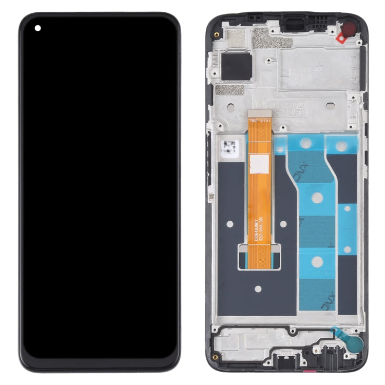 LCD Screen and Digitizer Full Assembly with Frame for OPPO Realme 6 RMX2001, For OPPO Realme 6