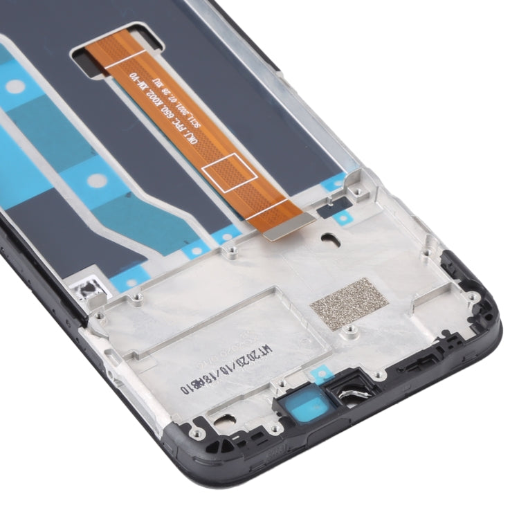 Schermo LCD originale e digitalizzatore assemblaggio completo con telaio per OPPO Realme C15 RMX2180 (versione standard MTK), For OPPO Realme C15(MTK)