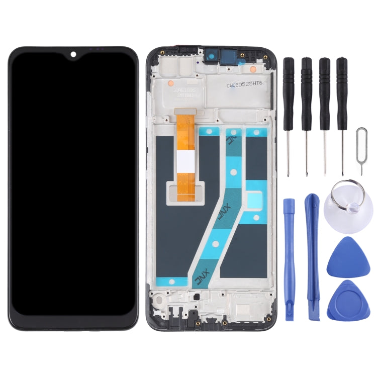 Schermo LCD e digitalizzatore assemblaggio completo con cornice per OPPO Realme C2 / A1k, For OPPO Realme C2 / A1k