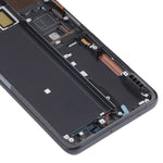 AMOLED LCD Screen and Digitizer Full Assembly with Frame for Xiaomi Mi Note 10 Lite M2002F4LG, For Xiaomi Mi Note 10 Lite (AMOLED)