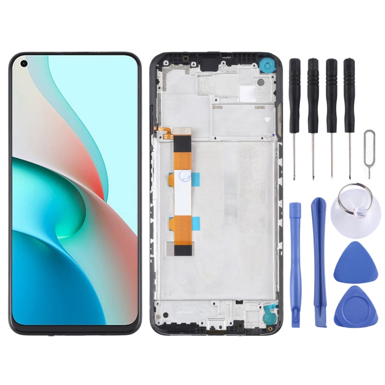 Schermo LCD originale e digitalizzatore assemblaggio completo con cornice per Xiaomi Redmi Note 9 5G / Redmi Note 9T 5G M2007J22C, For Xiaomi Redmi Note 9 5G (Original)