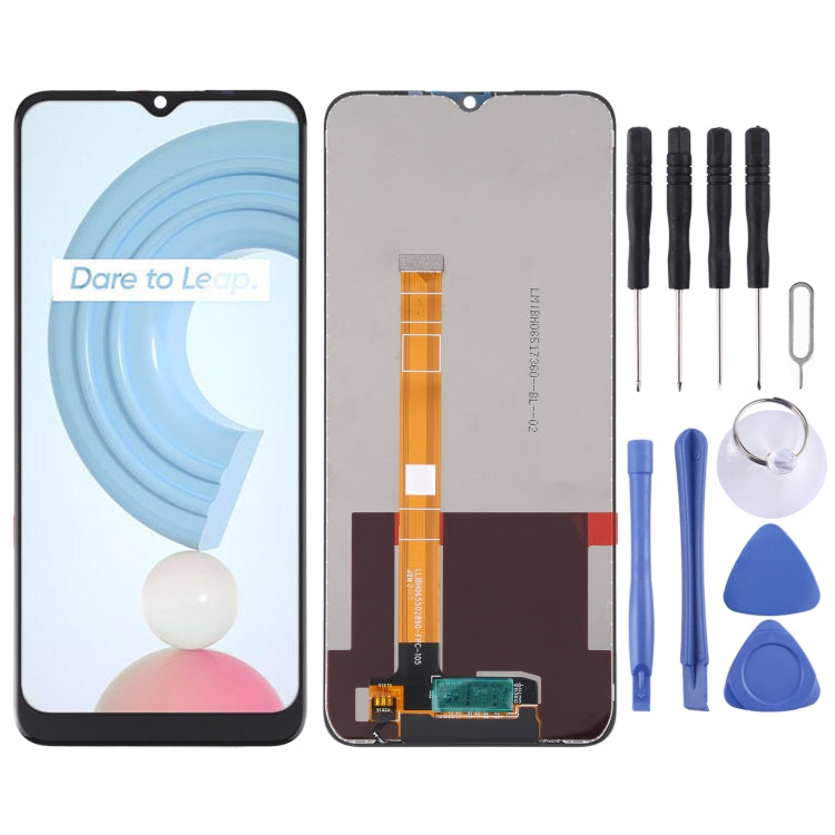 Schermo LCD originale e digitalizzatore assemblaggio completo per OPPO Realme C21Y RMX3261, For Realme C21Y (Original)