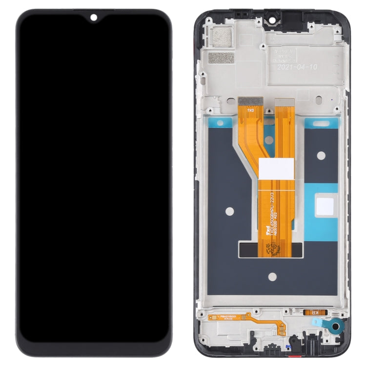 Schermo LCD originale e digitalizzatore assemblaggio completo con cornice per OPPO Realme C20 / Realme C21 / Realme C11 (2021), For OPPO Realme C20 (Original)