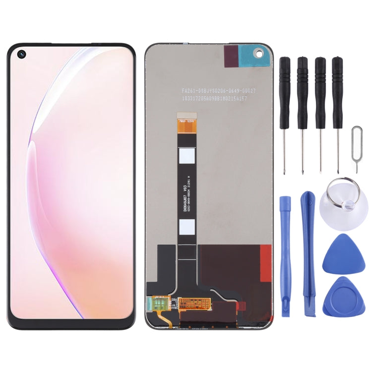 Original LCD Screen and Digitizer Full Assembly for OPPO A93s PFGM00, For OPPO A93s (Original)