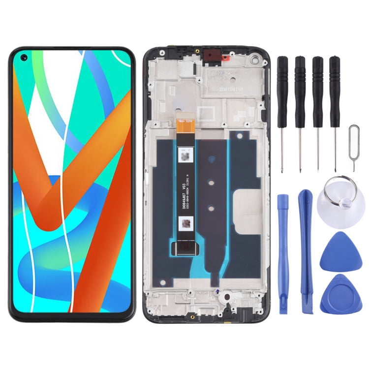 Schermo LCD originale con cornice per OPPO Realme V13 5G