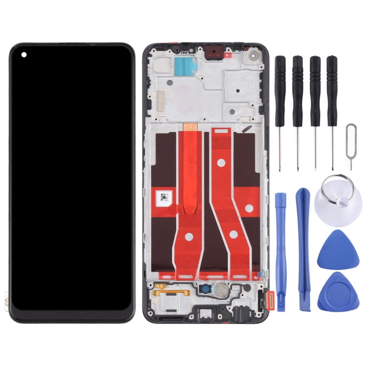 Schermo LCD originale e digitalizzatore assemblaggio completo con cornice per OPPO Reno4 SE PEAT00 PEAM00, For OPPO Reno4 SE (Original)