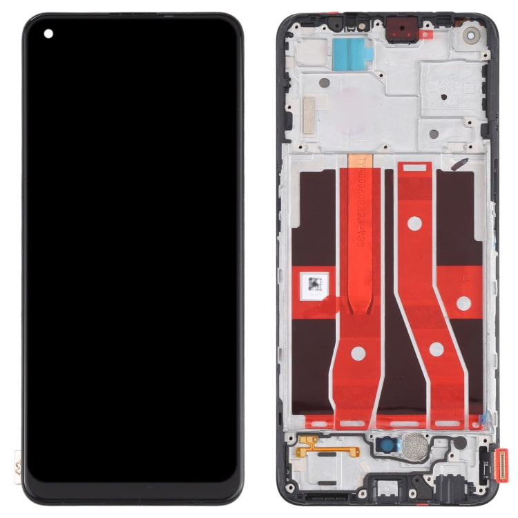 Schermo LCD originale e digitalizzatore assemblaggio completo con cornice per OPPO Reno4 SE PEAT00 PEAM00, For OPPO Reno4 SE (Original)