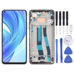 Schermo LCD originale e digitalizzatore assemblaggio completo con cornice per Xiaomi Mi 11 Lite 4G/11 Lite 5G NE M2101K9AG M2101K9AI, For Xiaomi Mi 11 Lite 4G (Original)