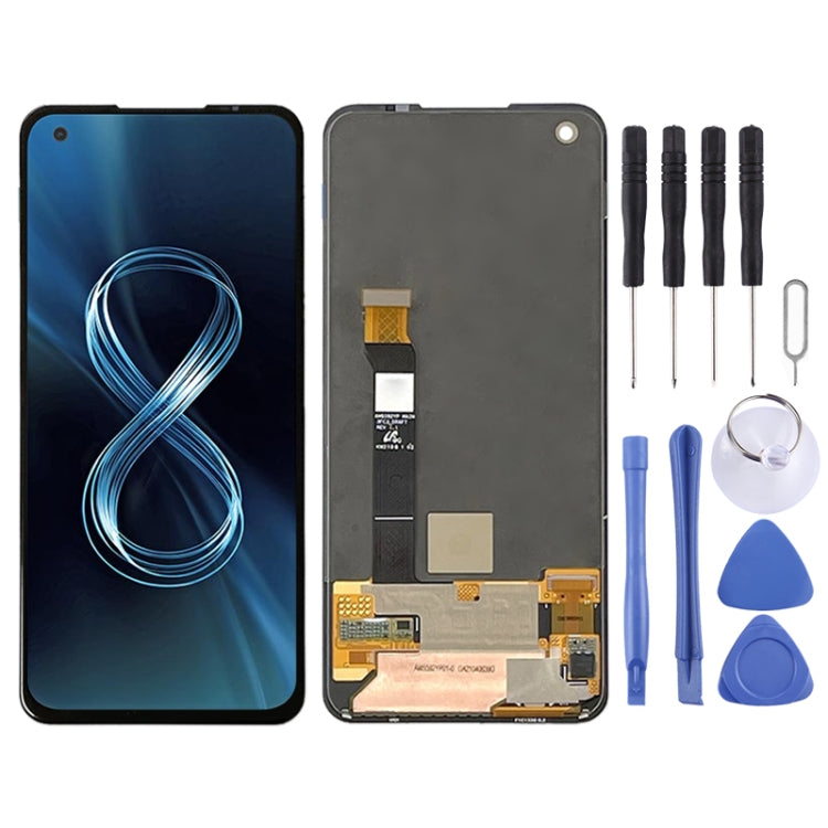 AMOLED LCD Screen and Digitizer Full Assembly for Asus Zenfone 8 ZS590KS-2A007EU I006D, For Asus Zenfone 8(AMOLED)