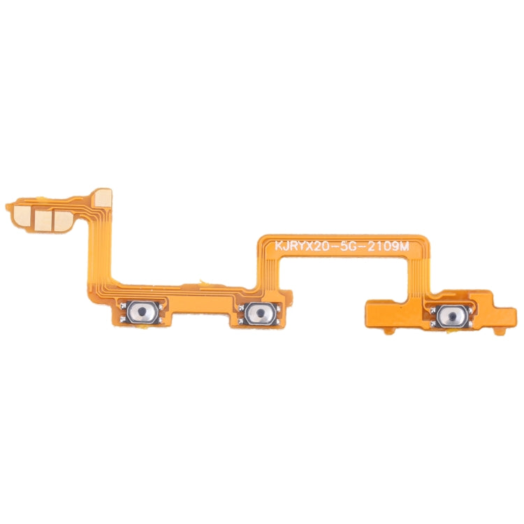 Power Button & Volume Button Flex Cable For Honor X20, For Honor X20