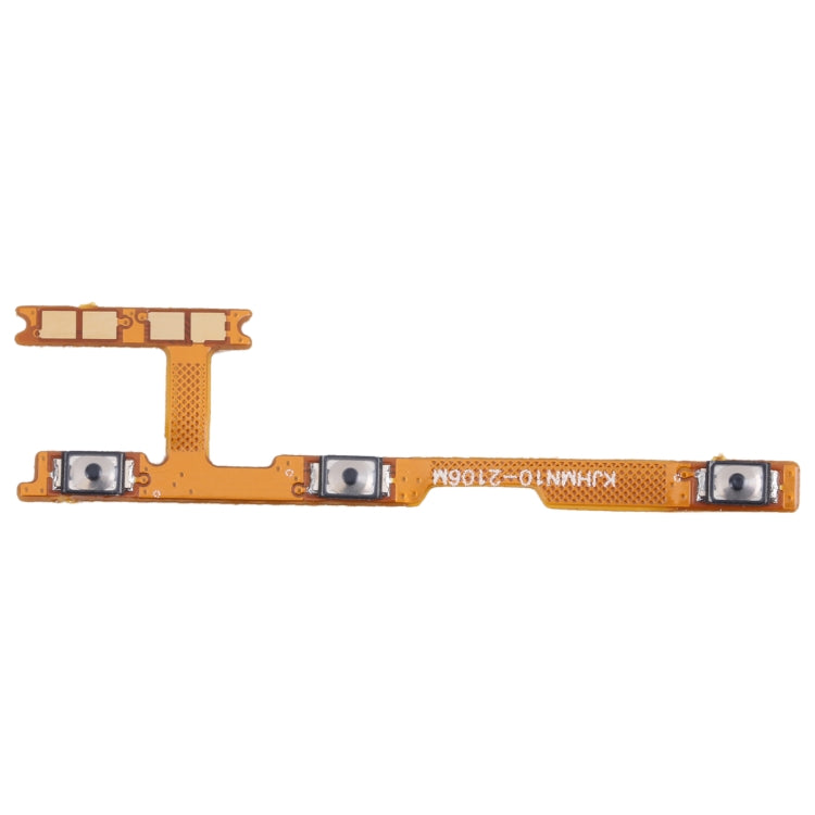 Power Button Volume Button Flex Cable For Xiaomi Redmi Note 10s M2101K7BG M2101K7BI M2101K7BNY M2101K7BL, For Xiaomi Redmi Note 10s