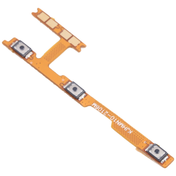 Power Button Volume Button Flex Cable For Xiaomi Redmi Note 10s M2101K7BG M2101K7BI M2101K7BNY M2101K7BL, For Xiaomi Redmi Note 10s