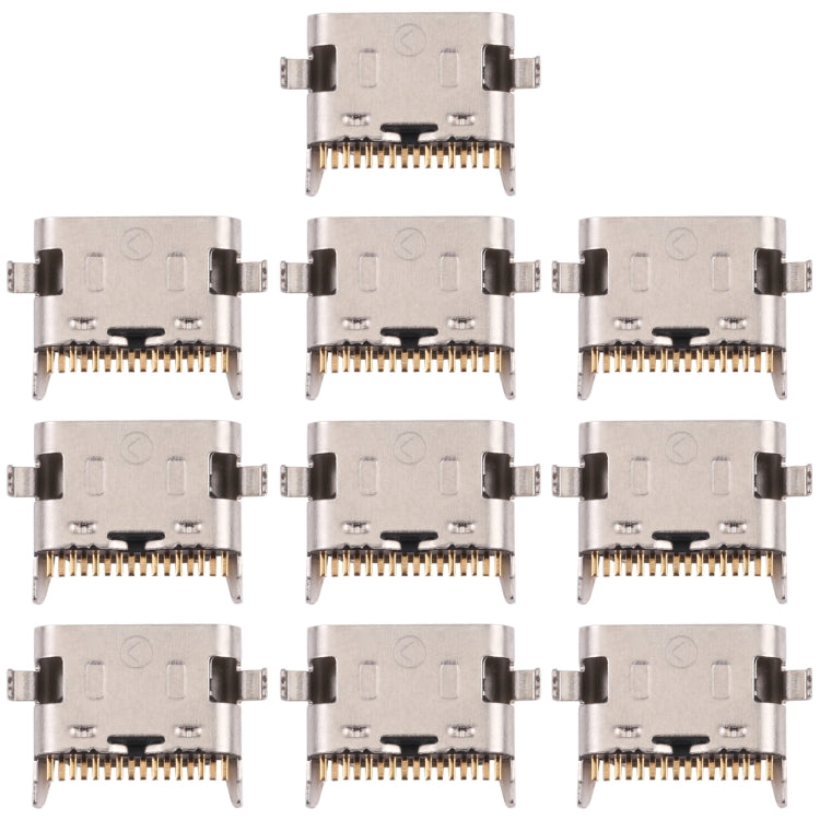 10 connettori per porta di ricarica per Motorola Moto E7, For Motorola Moto E7