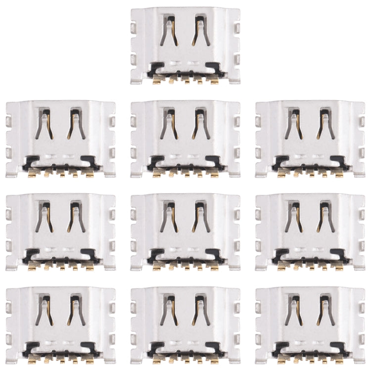 For OPPO A31 (2020) CPH2015, CPH2073, CPH2081, CPH2029, CPH2031 10pcs Charging Port Connector, For OPPO A31 (2020)