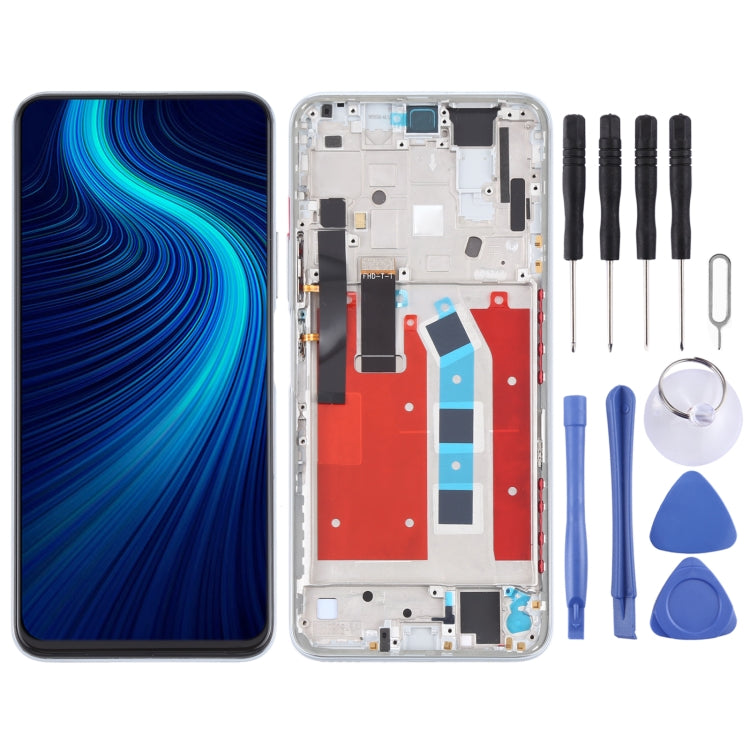 Schermo LCD e digitalizzatore assemblaggio completo con cornice per Honor X10 Pro, For Honor X10 Pro