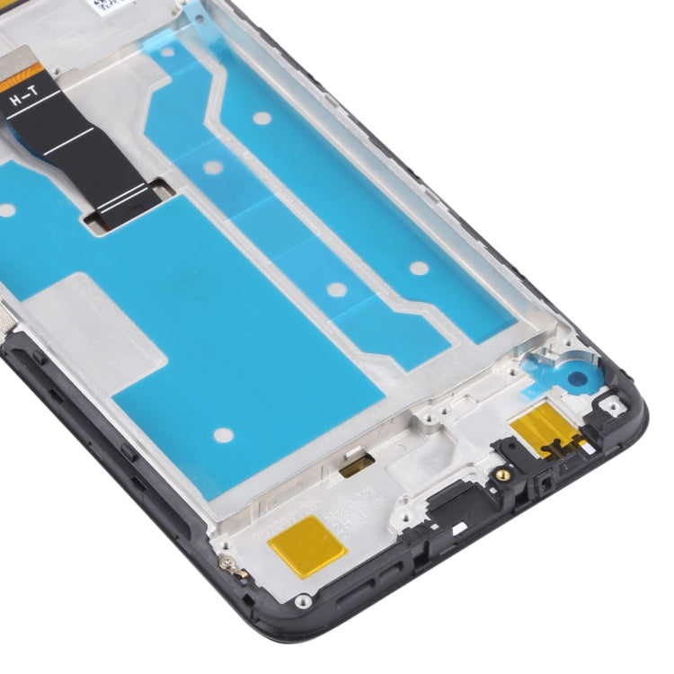 Schermo LCD e digitalizzatore assemblaggio completo con cornice per Huawei Y7a, For Huawei Y7a